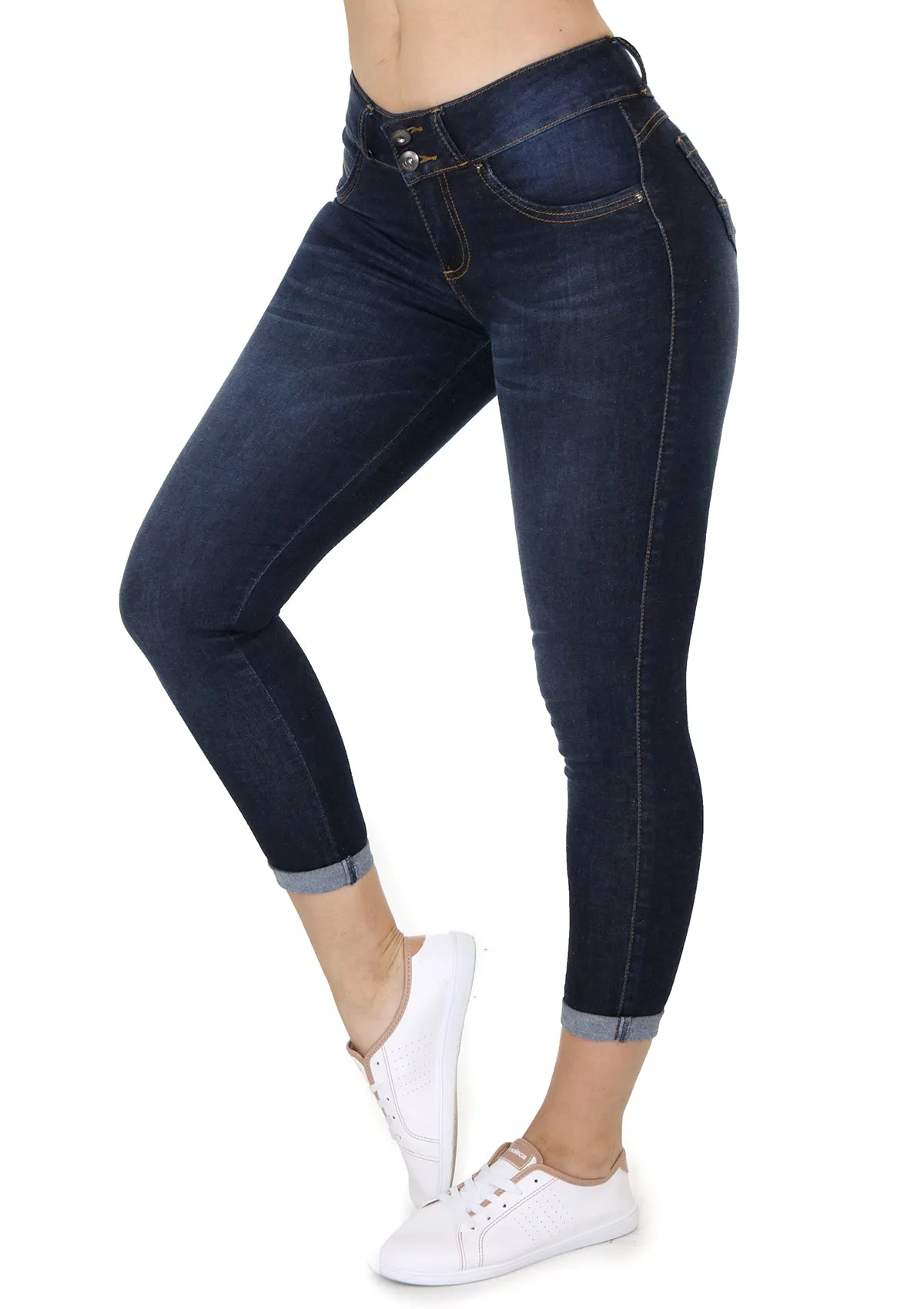 1655 Scarcha Women Skinny Jean Tobillero