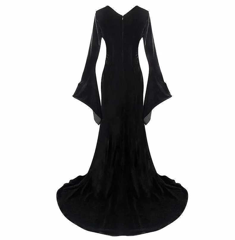 2023 Miércoles Addams Cosplay Disfraz Halloween Carnaval Fiesta Ropa para adultos Estilo7