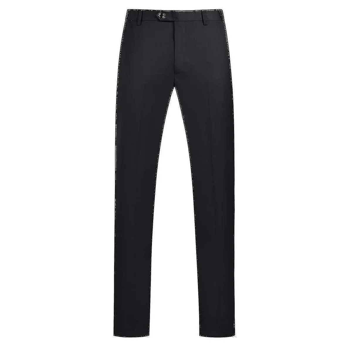 3 Piezas De Traje Slim Fit Para Hombres Juego De Un Botón Chaqueta Sólida Chaleco Pantalones Conjunto de Negocios