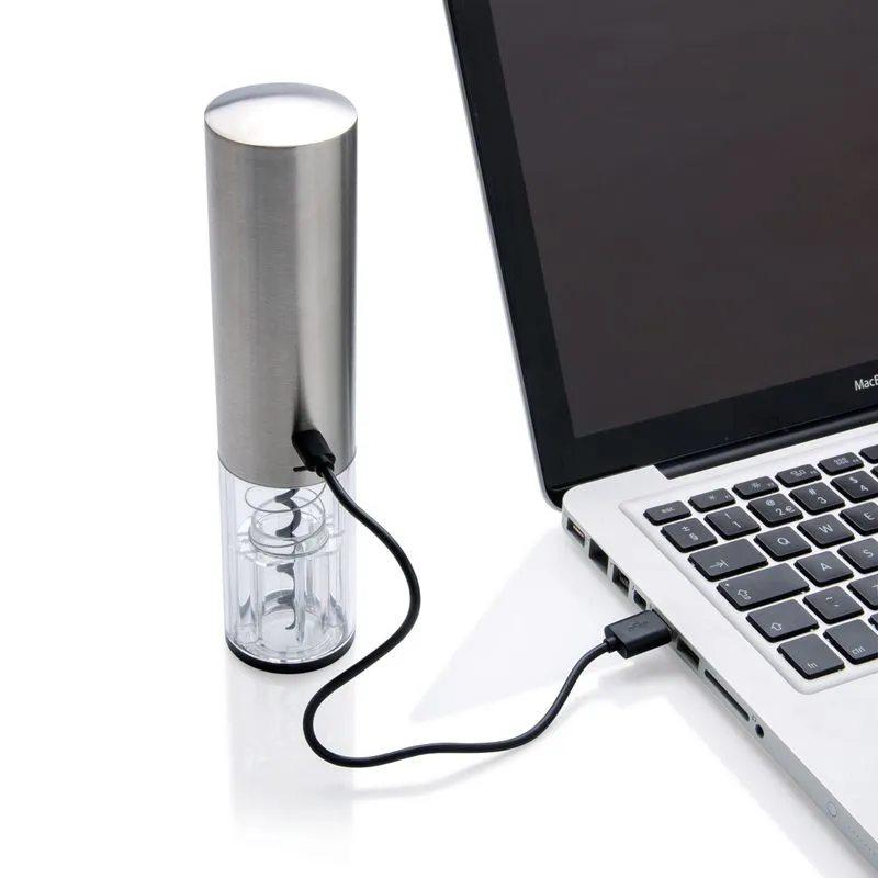 Abridor de vino promocinal eléctrico y usb recargable