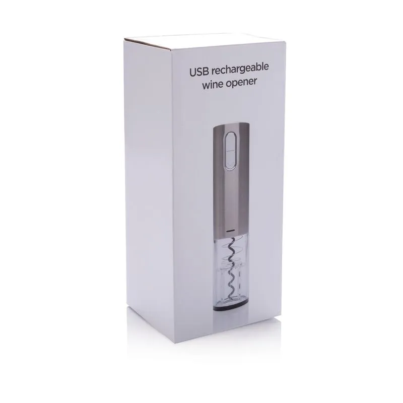 Abridor de vino promocinal eléctrico y usb recargable