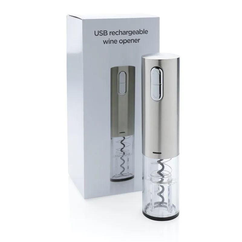 Abridor de vino promocinal eléctrico y usb recargable