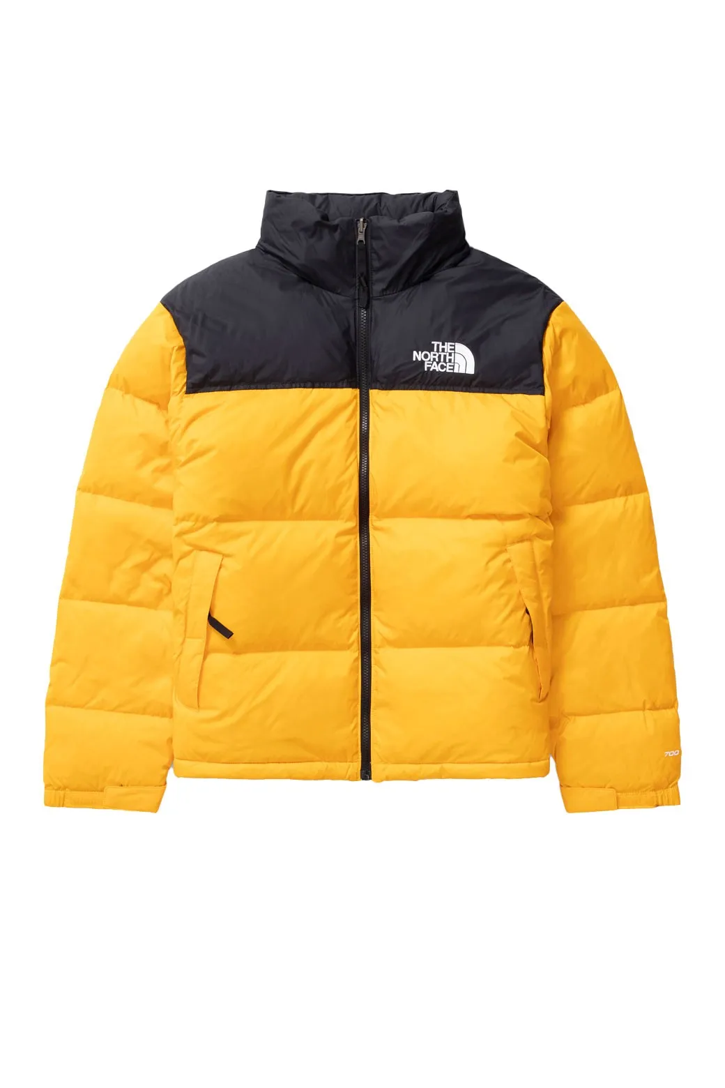 Abrigo The North Face 1996 Retro Nuptse Negro y Amarillo