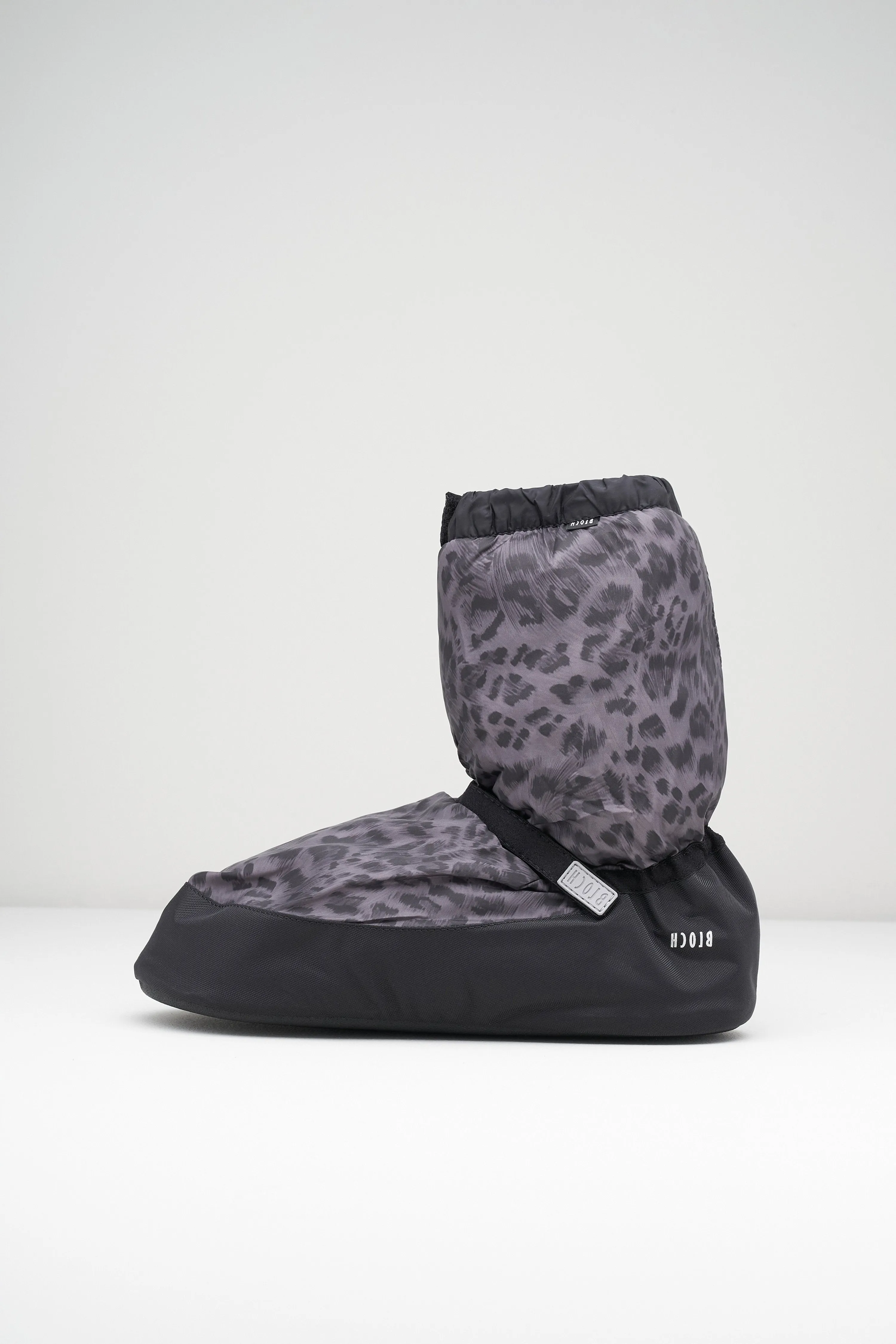 Adult Leopard Print Warm Up Booties