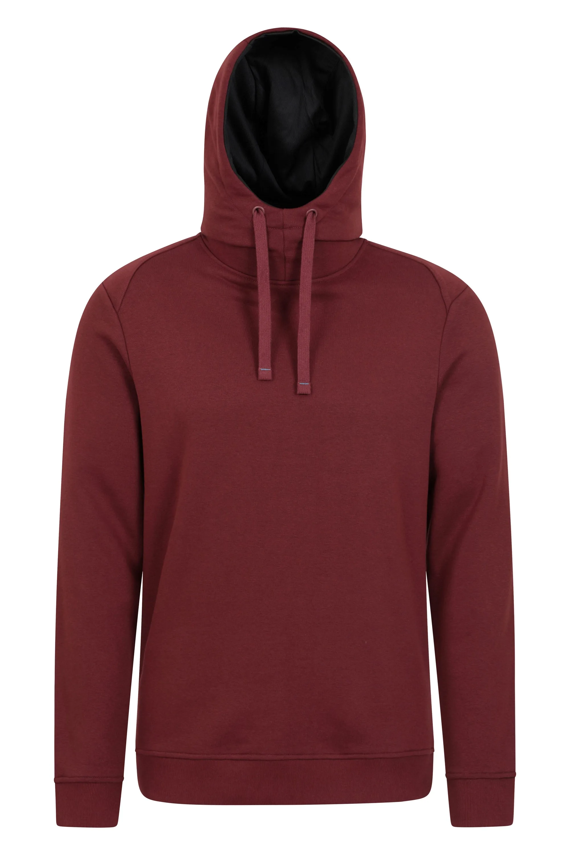 Alder sudadera con capucha y cuello alto para hombre