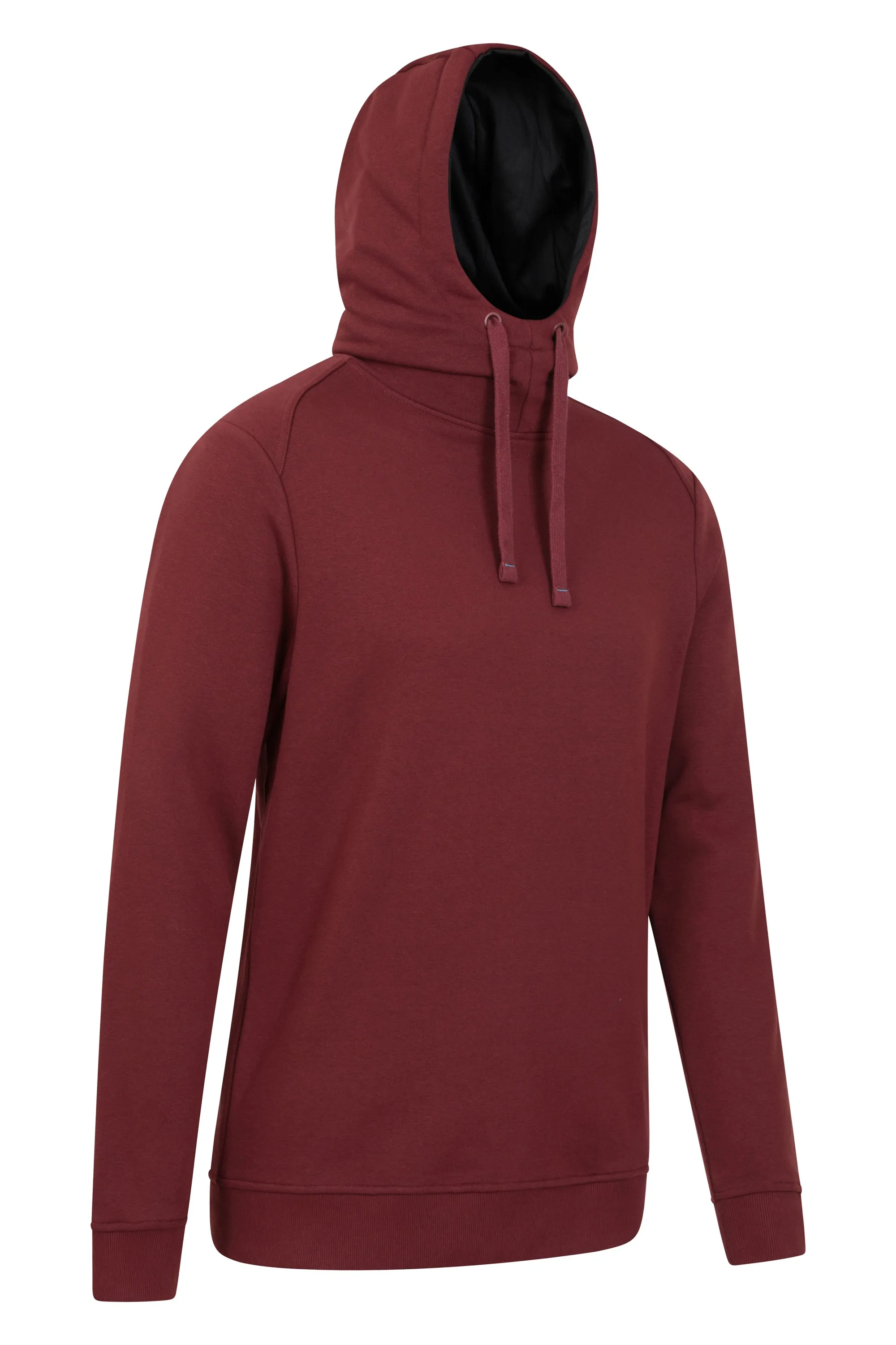 Alder sudadera con capucha y cuello alto para hombre