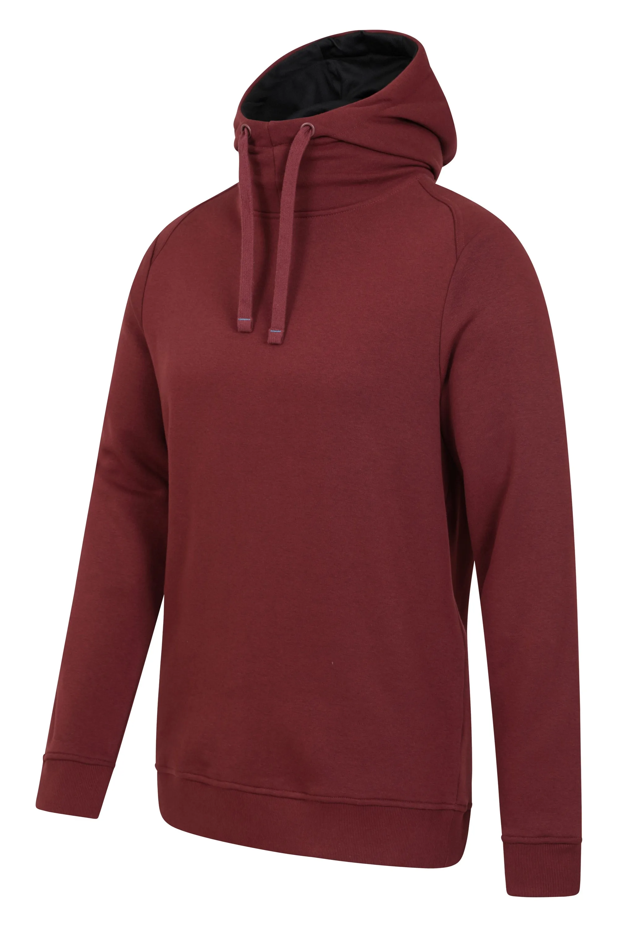 Alder sudadera con capucha y cuello alto para hombre