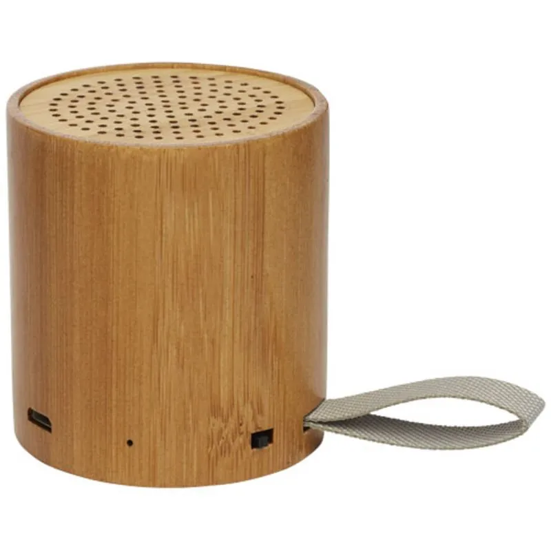 Altavoz bluetooth de bambú Lako