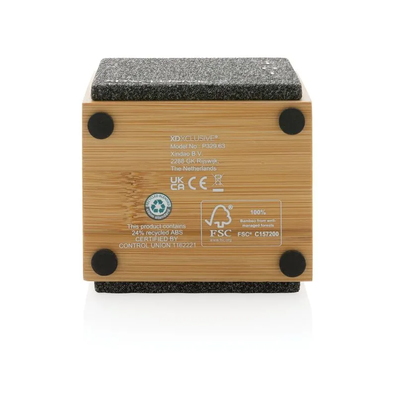 Altavoz inalámbrico corporativo de lujo Wynn 5W FSC®