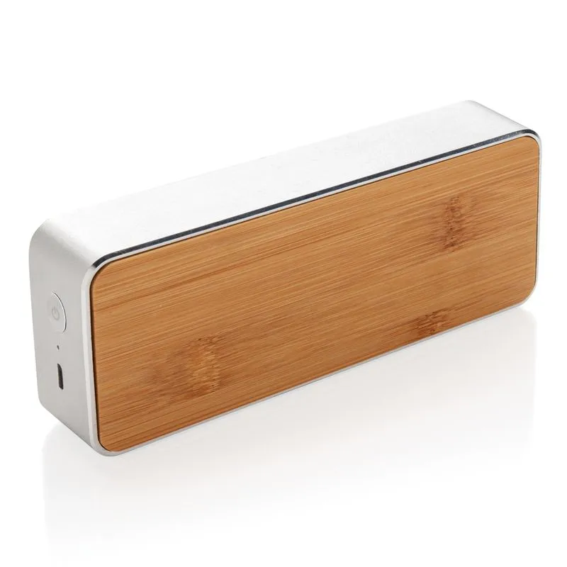 Altavoz inalámbrico corporativo Nevada Bamboo 3W