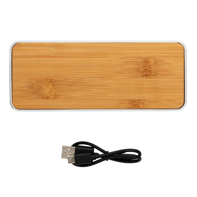 Altavoz inalámbrico corporativo Nevada Bamboo 3W