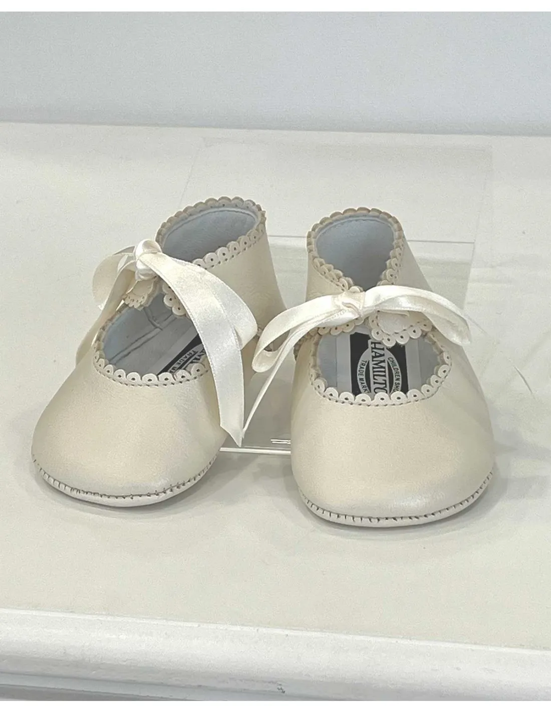 Angelito Bebé Unisex Ceremonia Piel Marfil Hamiltoms Gux´s