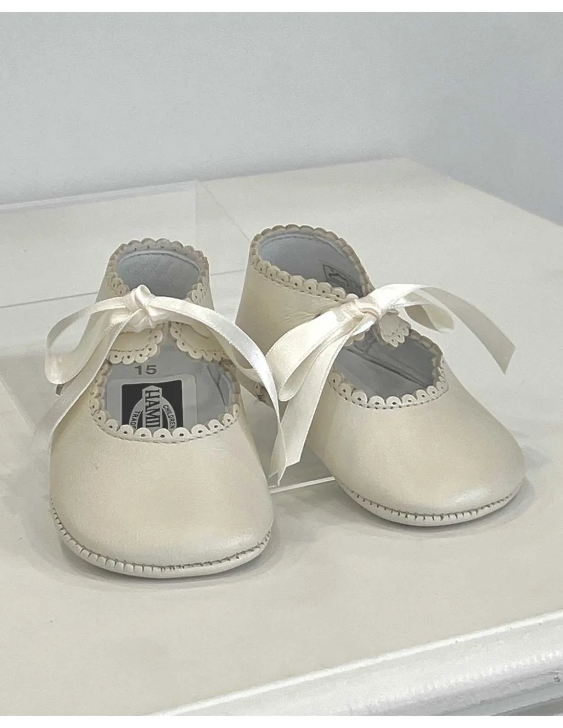 Angelito Bebé Unisex Ceremonia Piel Marfil Hamiltoms Gux´s