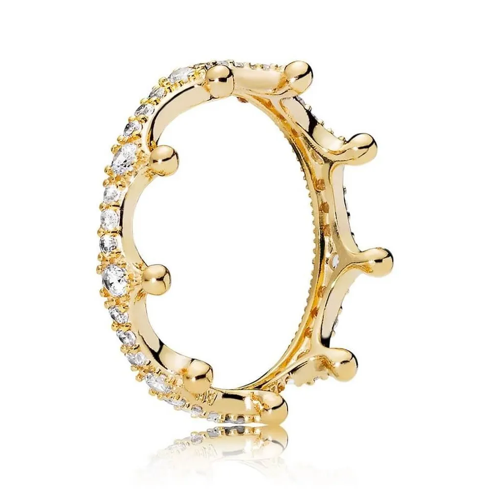 Anillo PANDORA Shine Corona Talla 54