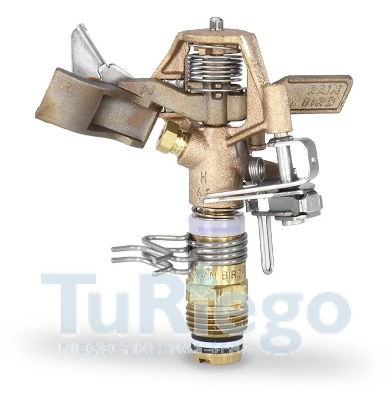 Aspersor impacto Rain Bird aéreo en plástico y bronce