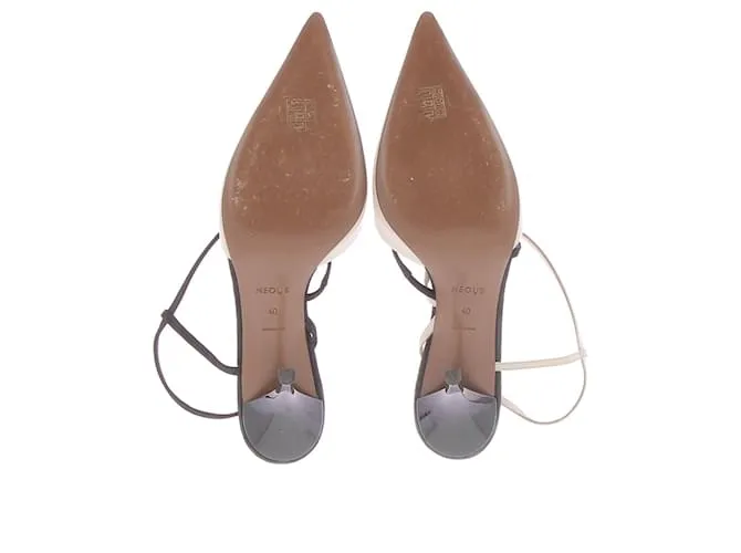 Autre Marque NEOUS Sandalias T.UE 40 Cuero Blanco 