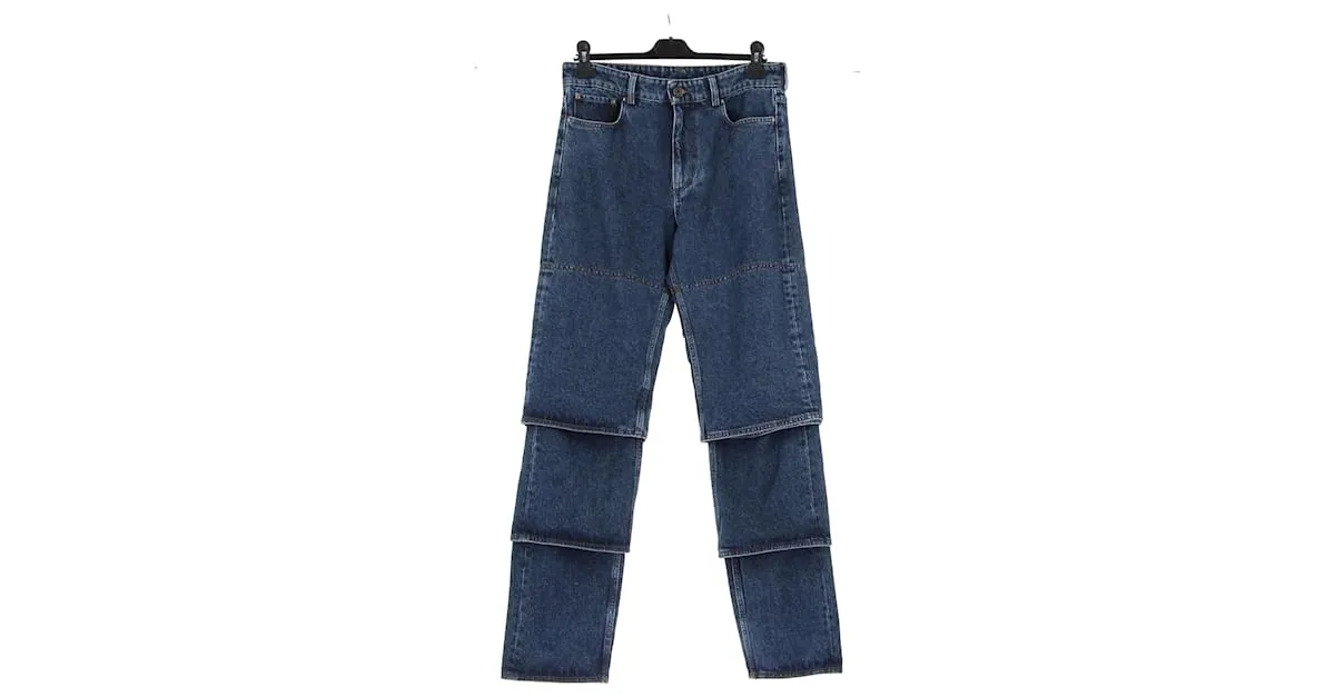 Autre Marque Y/PROJECT Pantalón T.International M Algodón Azul 