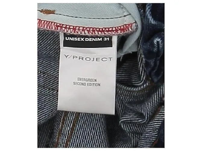 Autre Marque Y/PROJECT Pantalón T.International M Algodón Azul 