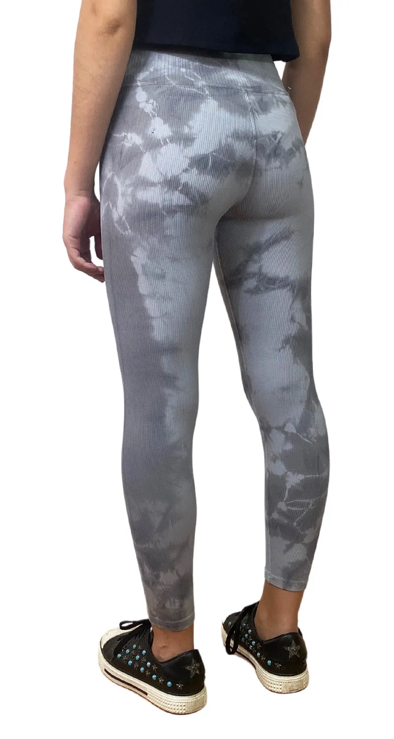 AVOCADO Leggings Gris Tie Dye
