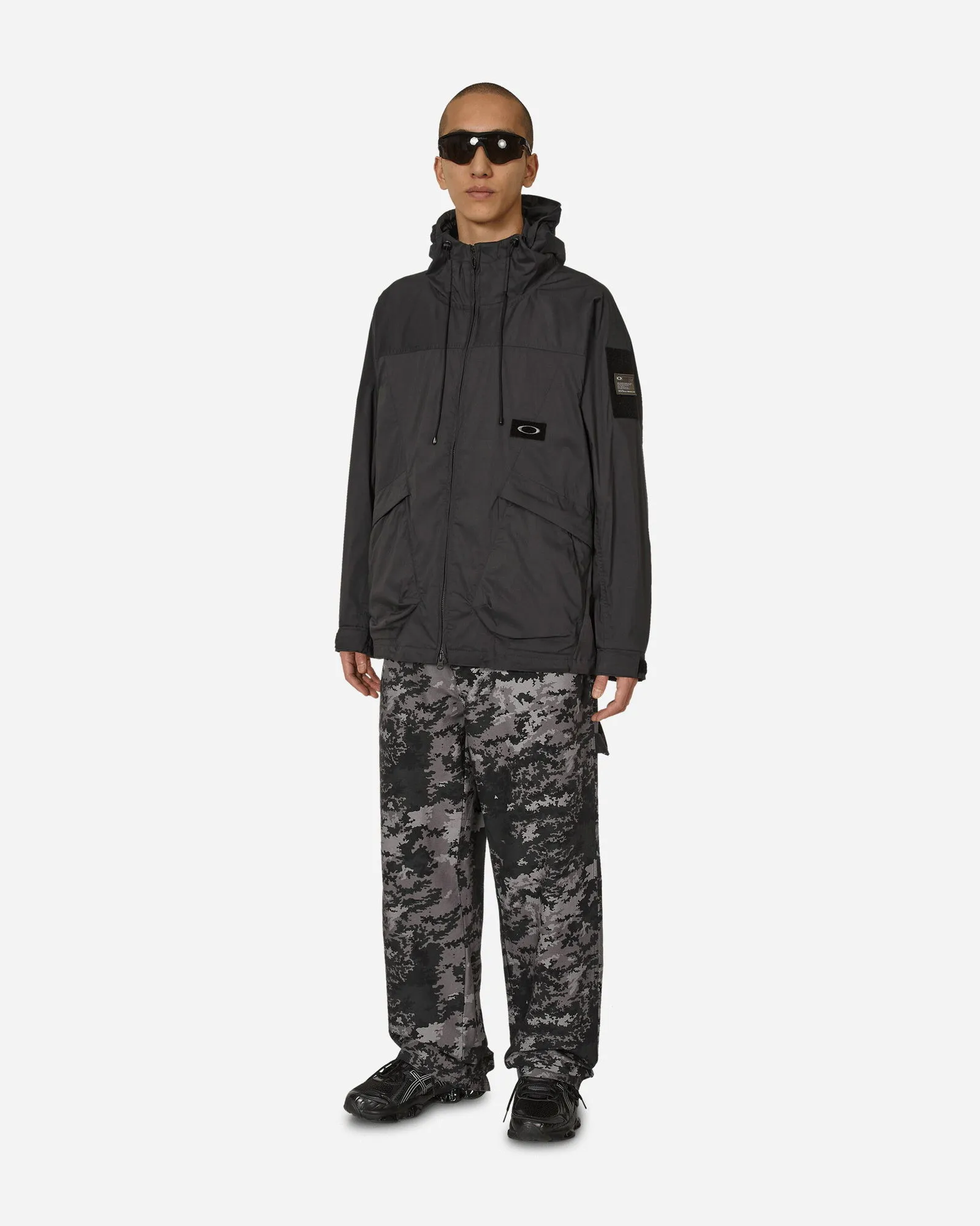 Awake NY Digi Camo Printed Painter Pants Black