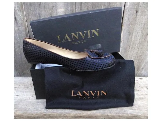 Bailarinas Lanvin talla 39 Negro 