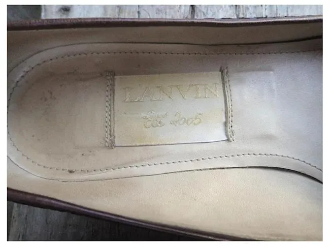 Bailarinas Lanvin talla 39 Negro 