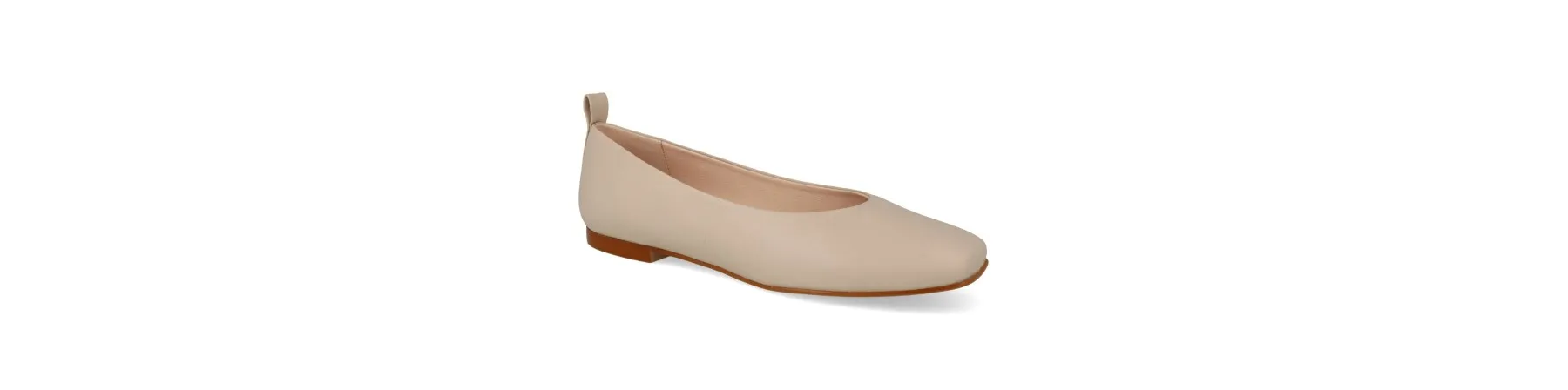 BAILARINAS MUJER PIEL COMODAS BEIGE MOD. VIOLETA