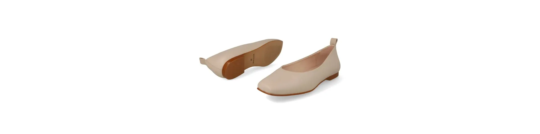 BAILARINAS MUJER PIEL COMODAS BEIGE MOD. VIOLETA