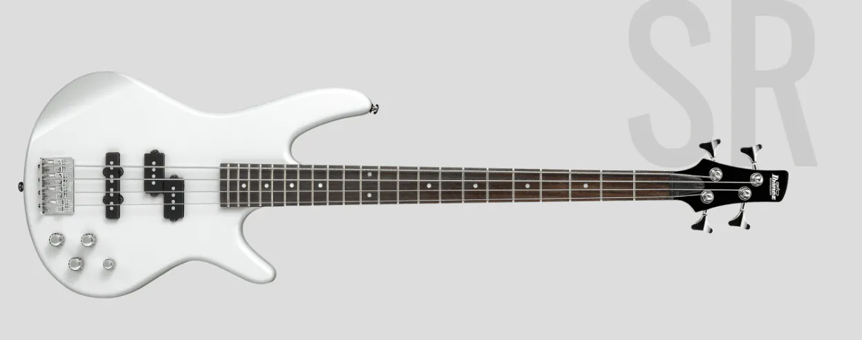 BAJO ELECTRICO IBANEZ GSR200PEARL WHITE ACTIVO 