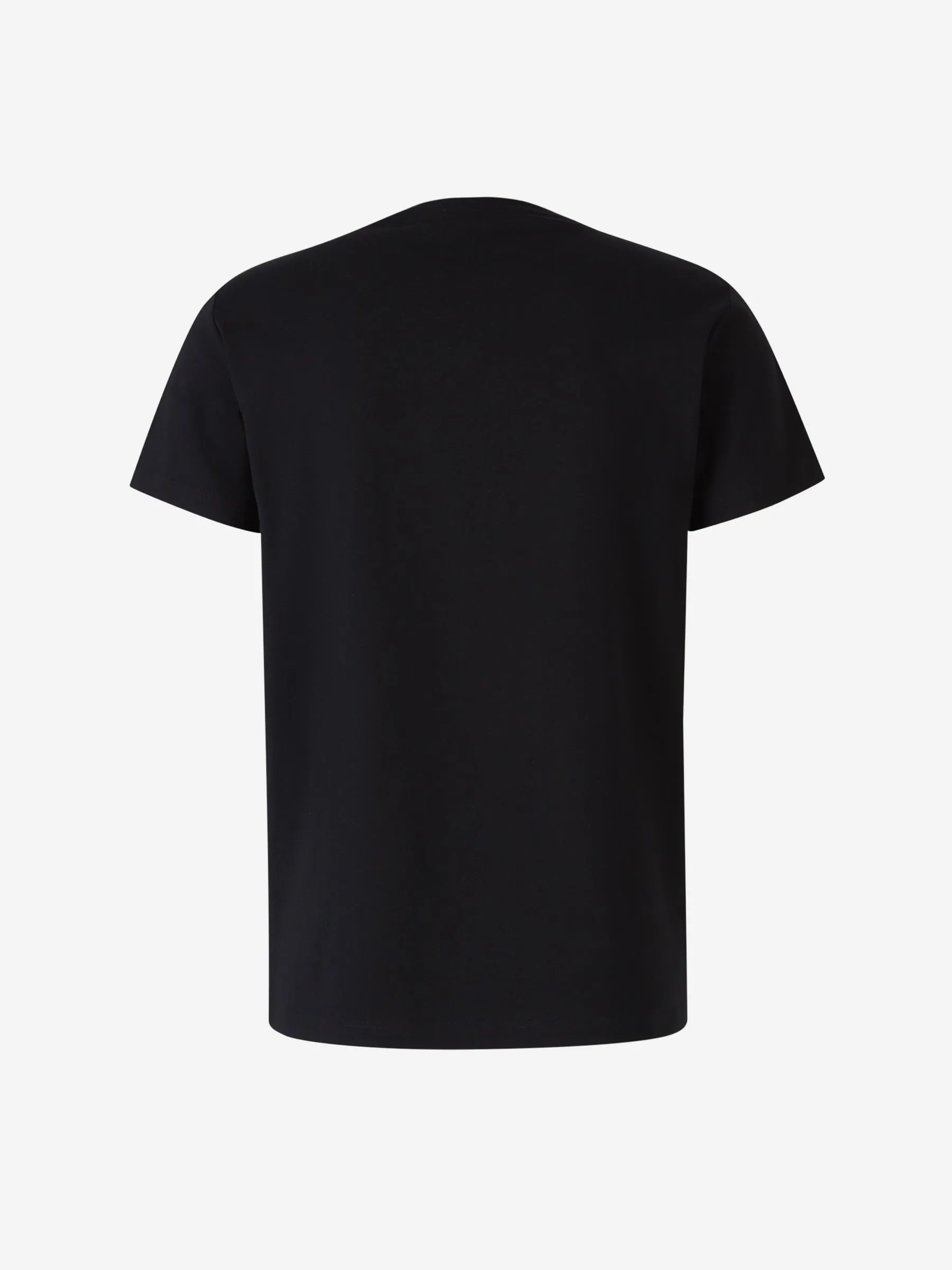 Balmain Camiseta Logo Algodón