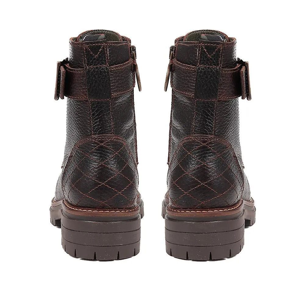 Barbour Botas Biker de Cuero Heidi para Mujer