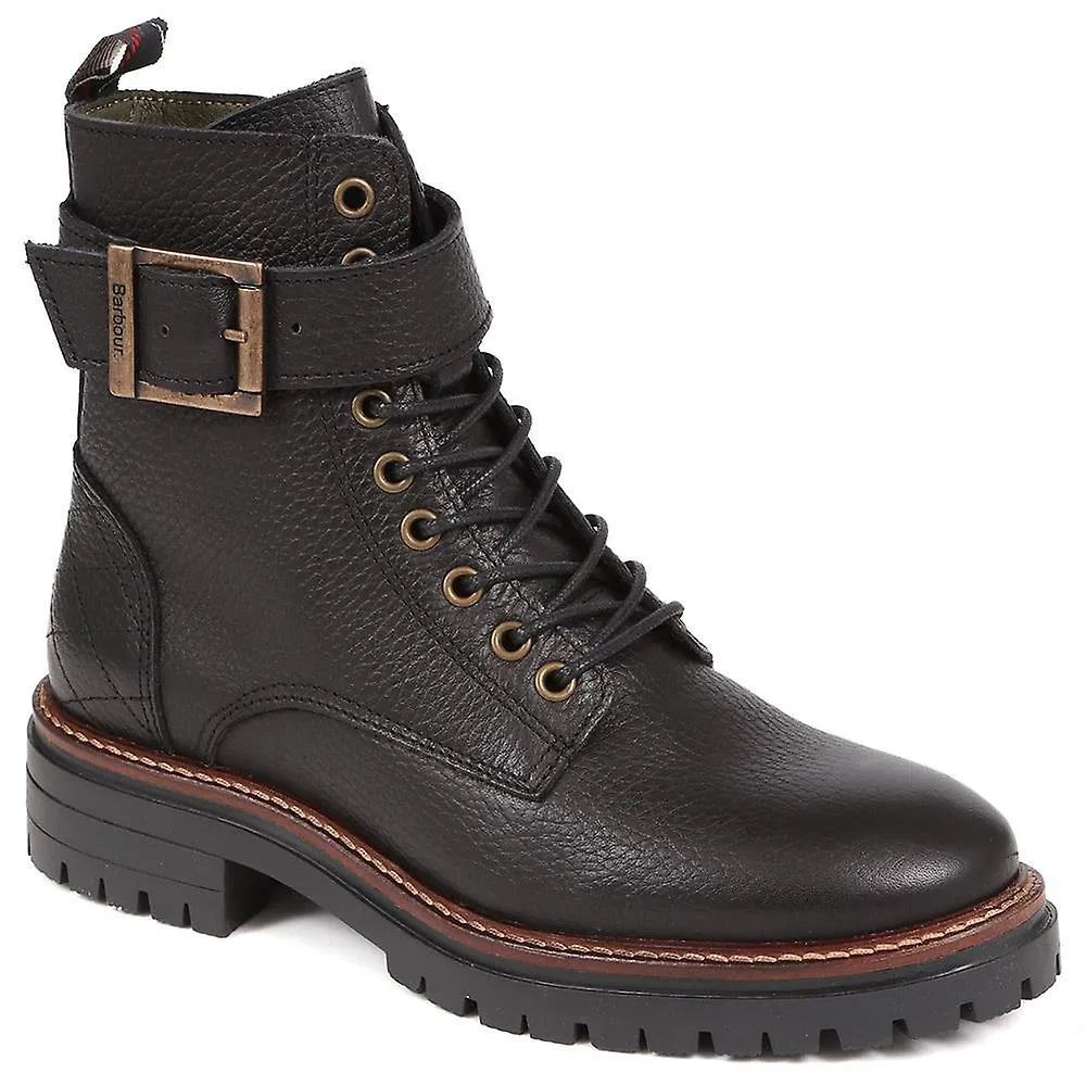 Barbour Botas Biker de Cuero Heidi para Mujer