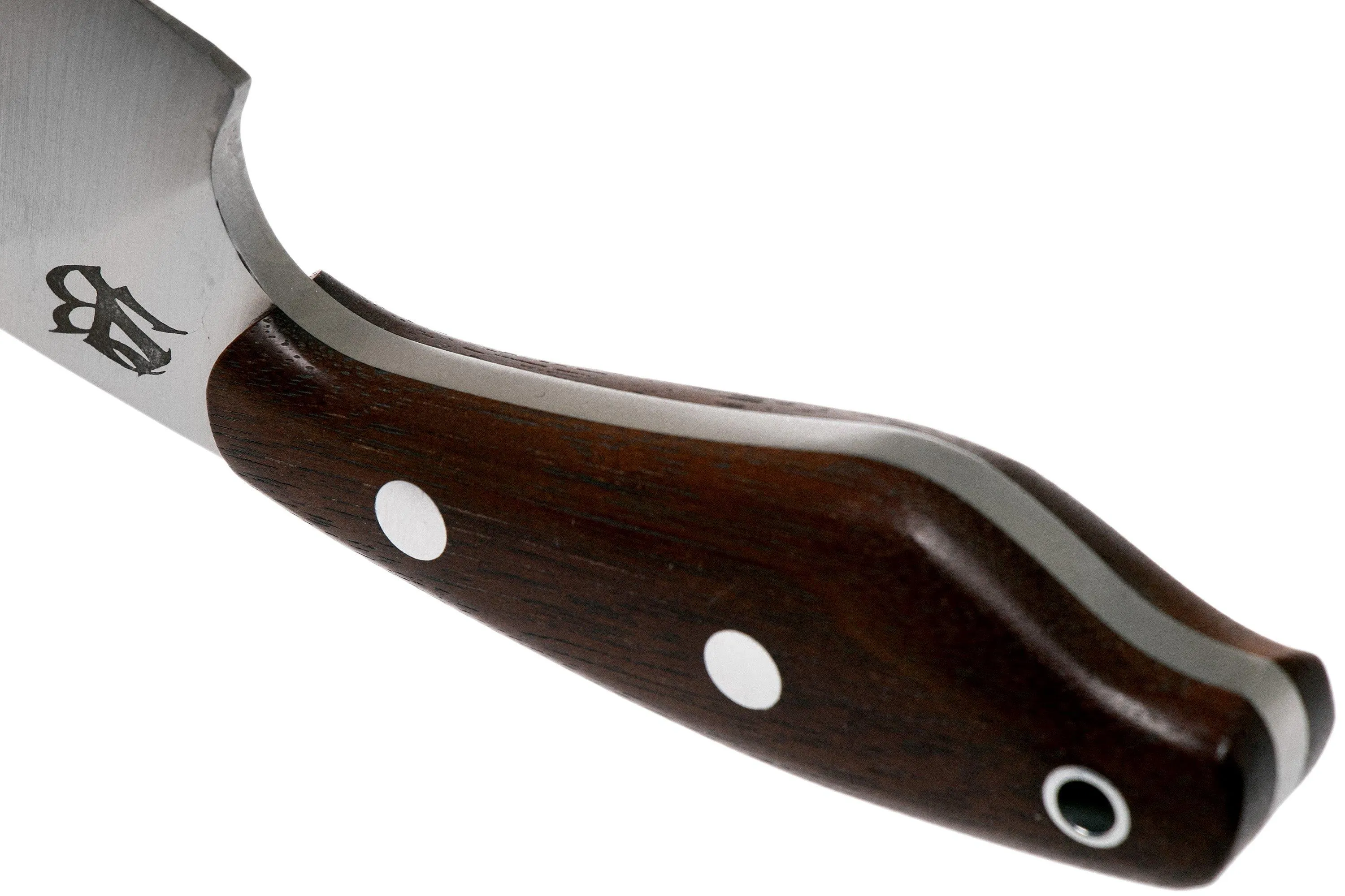 Bark River Occipital CPM 154, American Walnut cuchillo de caza, Jim Skelton design