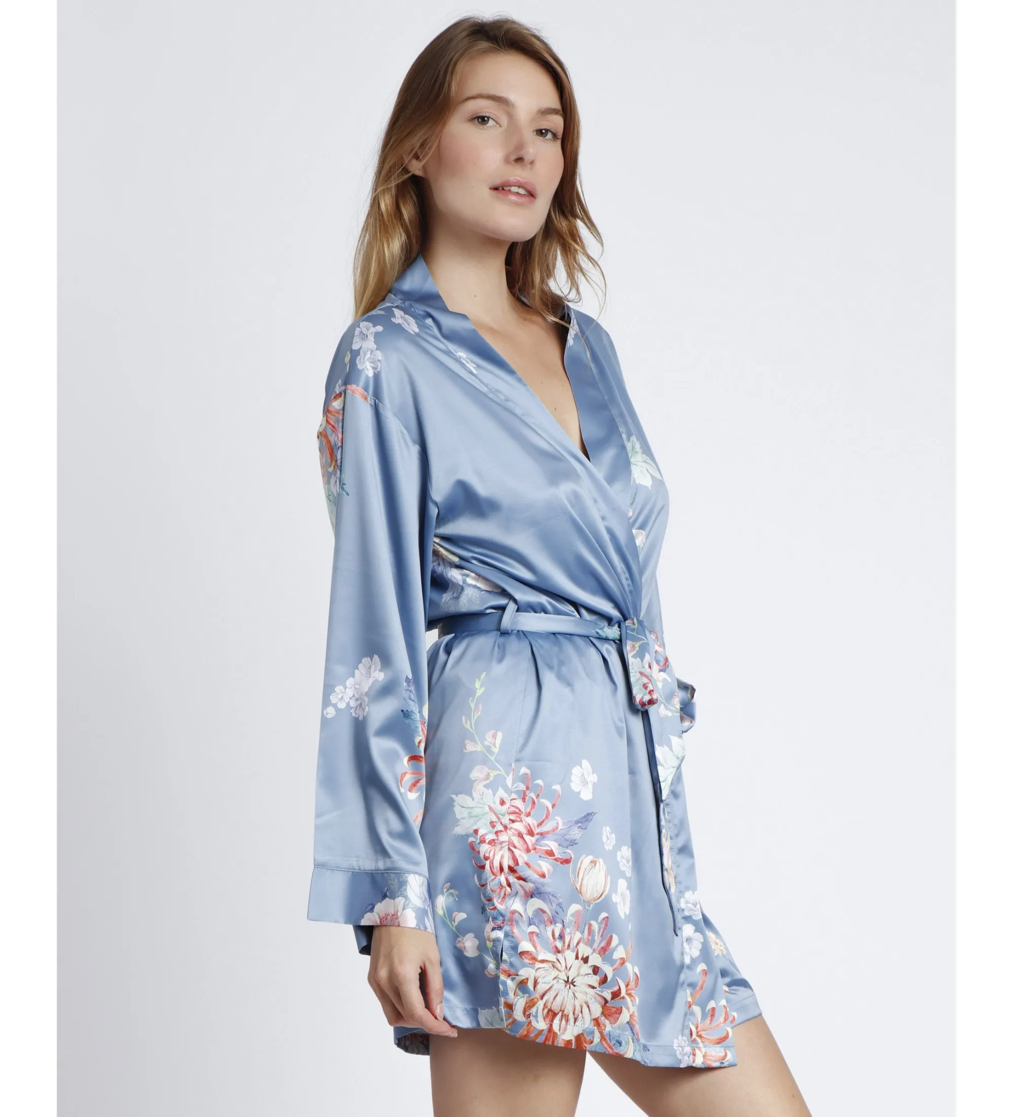 Bata Romantic Flowers azul