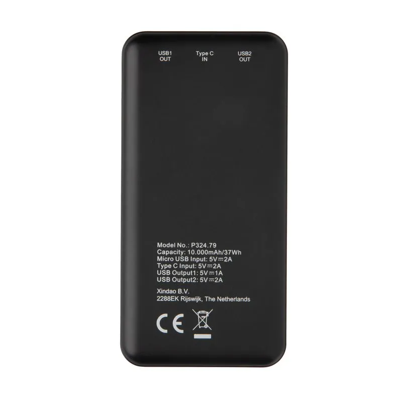 Batería extraíble 10.000 mAh de alta densidad