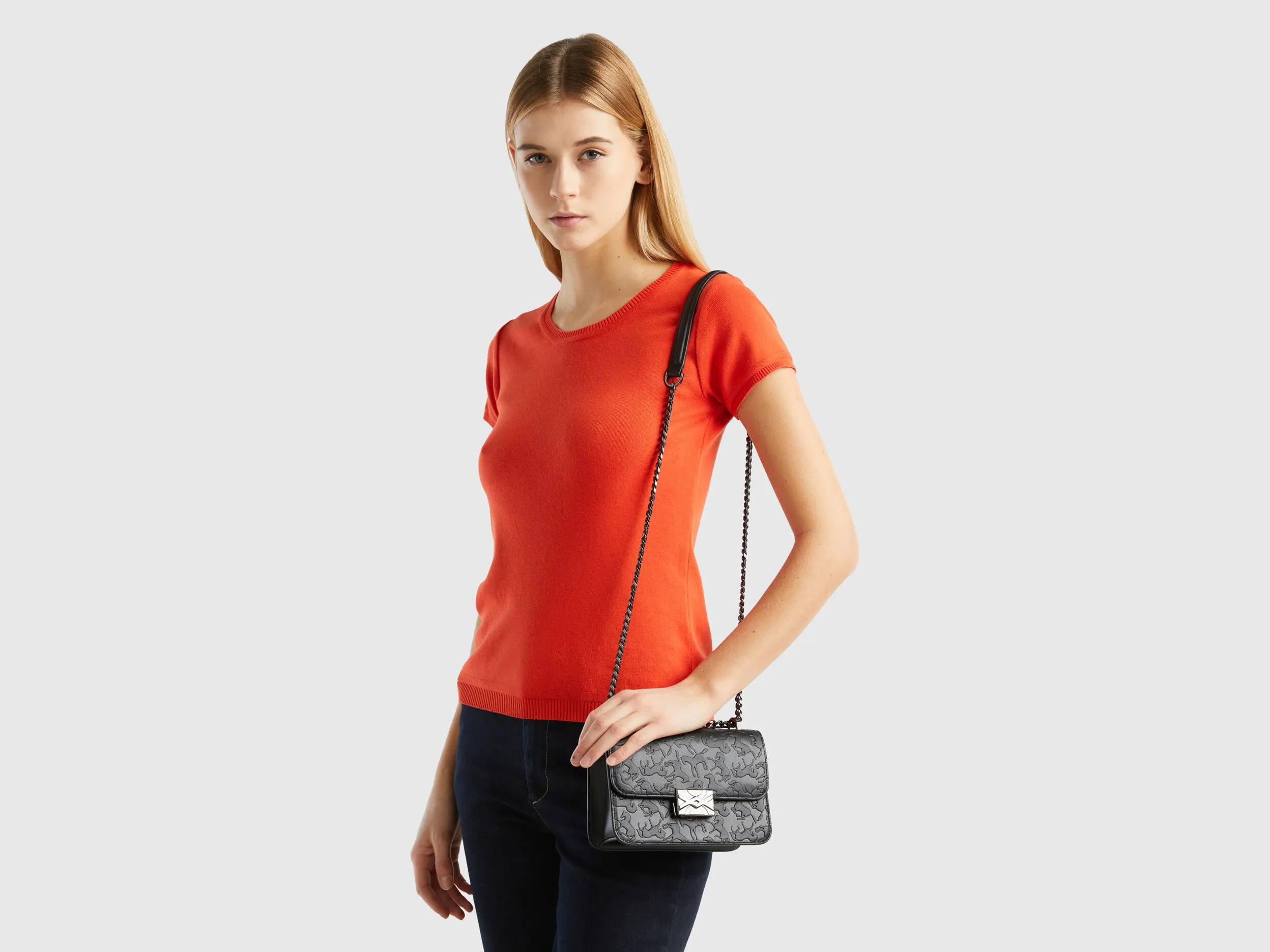 Be Bag pequeño con estampado de caballos