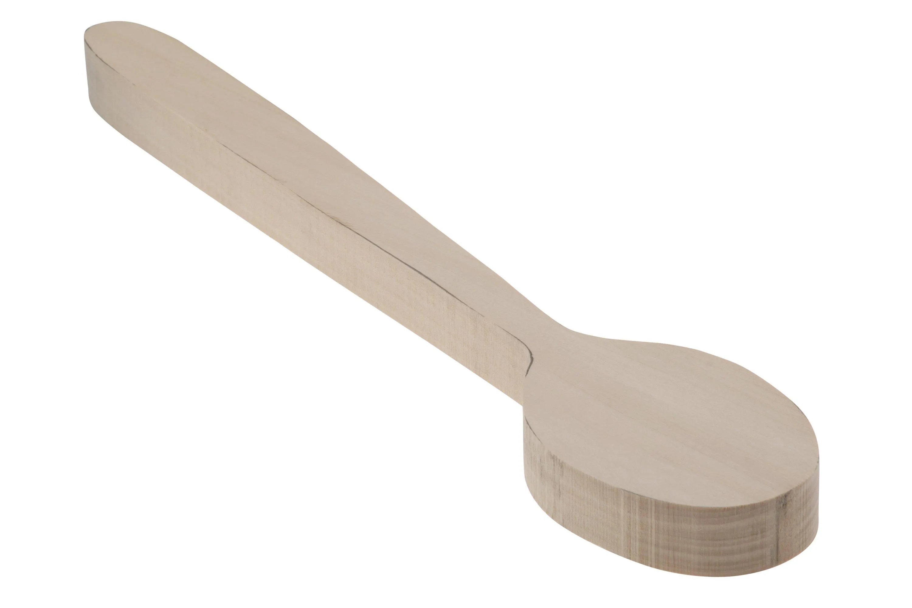 BeaverCraft B10 Spoon Carving Blank, tilo americano, 400 mm