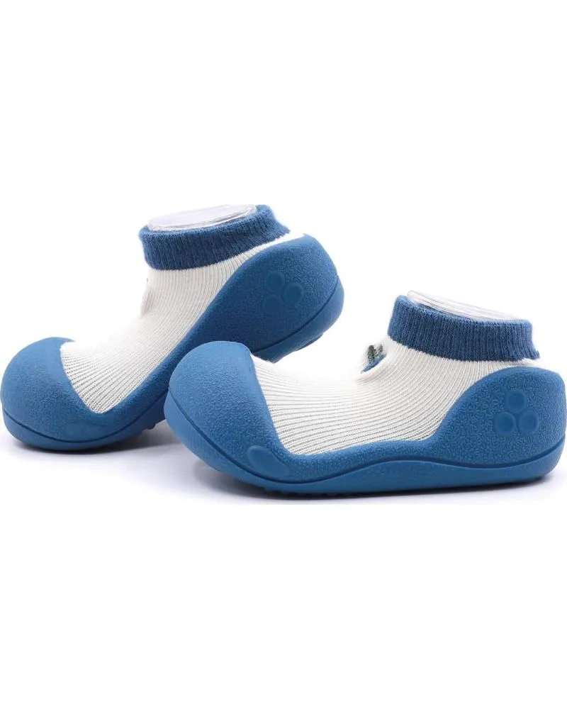 Bebé ATTIPAS  de Niña y Niño PRIMEROS PASOS AZUL FRUIT FR02  BLANCO