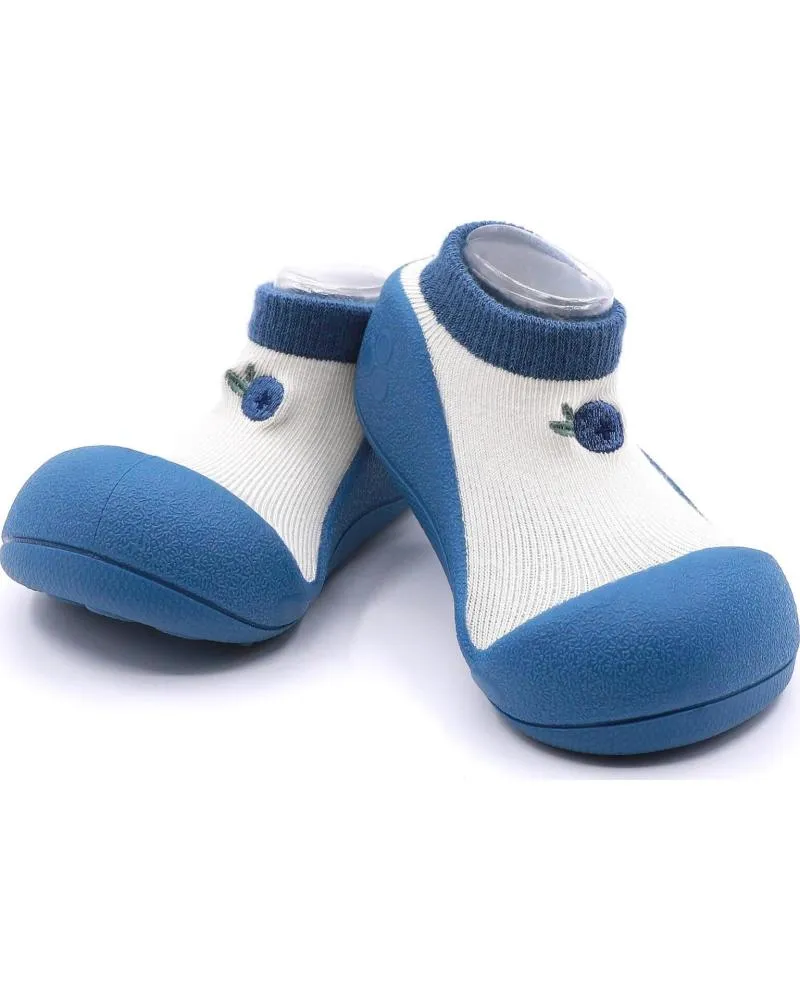 Bebé ATTIPAS  de Niña y Niño PRIMEROS PASOS AZUL FRUIT FR02  BLANCO
