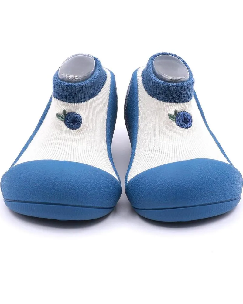 Bebé ATTIPAS  de Niña y Niño PRIMEROS PASOS AZUL FRUIT FR02  BLANCO
