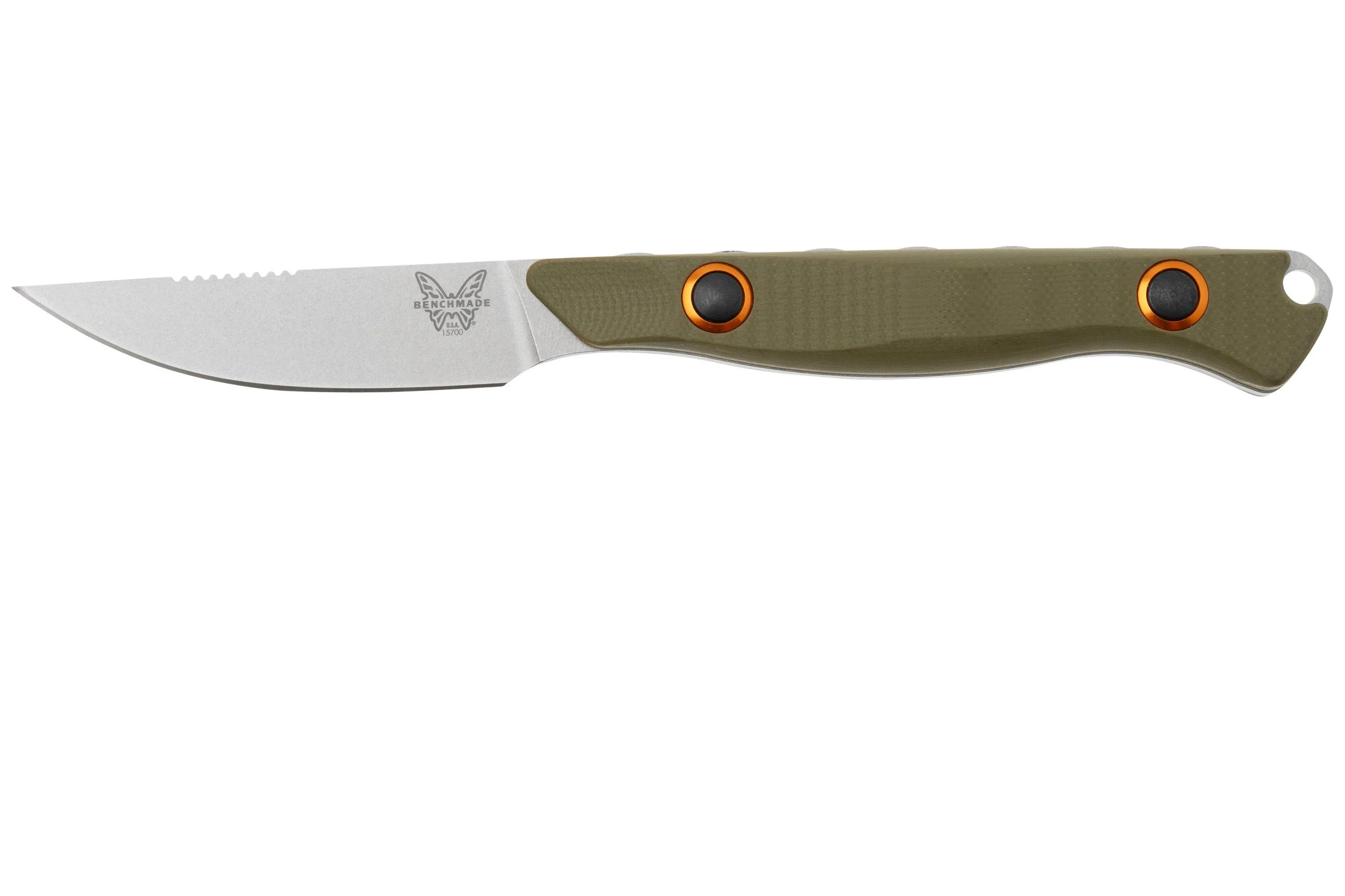 BENCHMADE FLYWAY 1570001, CPMS90V, OD GREEN G10, CUCHILLO DE CAZA