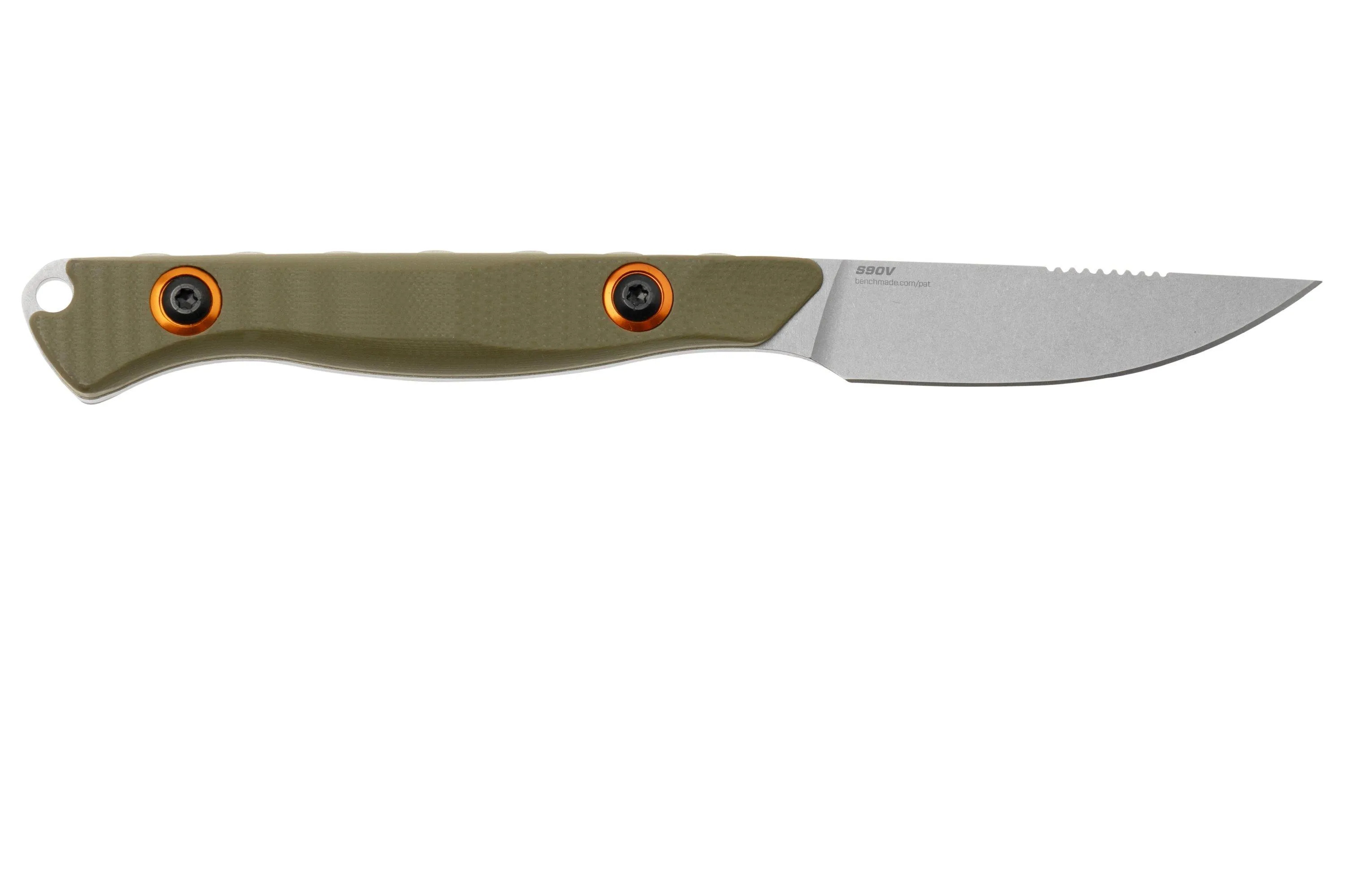 BENCHMADE FLYWAY 1570001, CPMS90V, OD GREEN G10, CUCHILLO DE CAZA