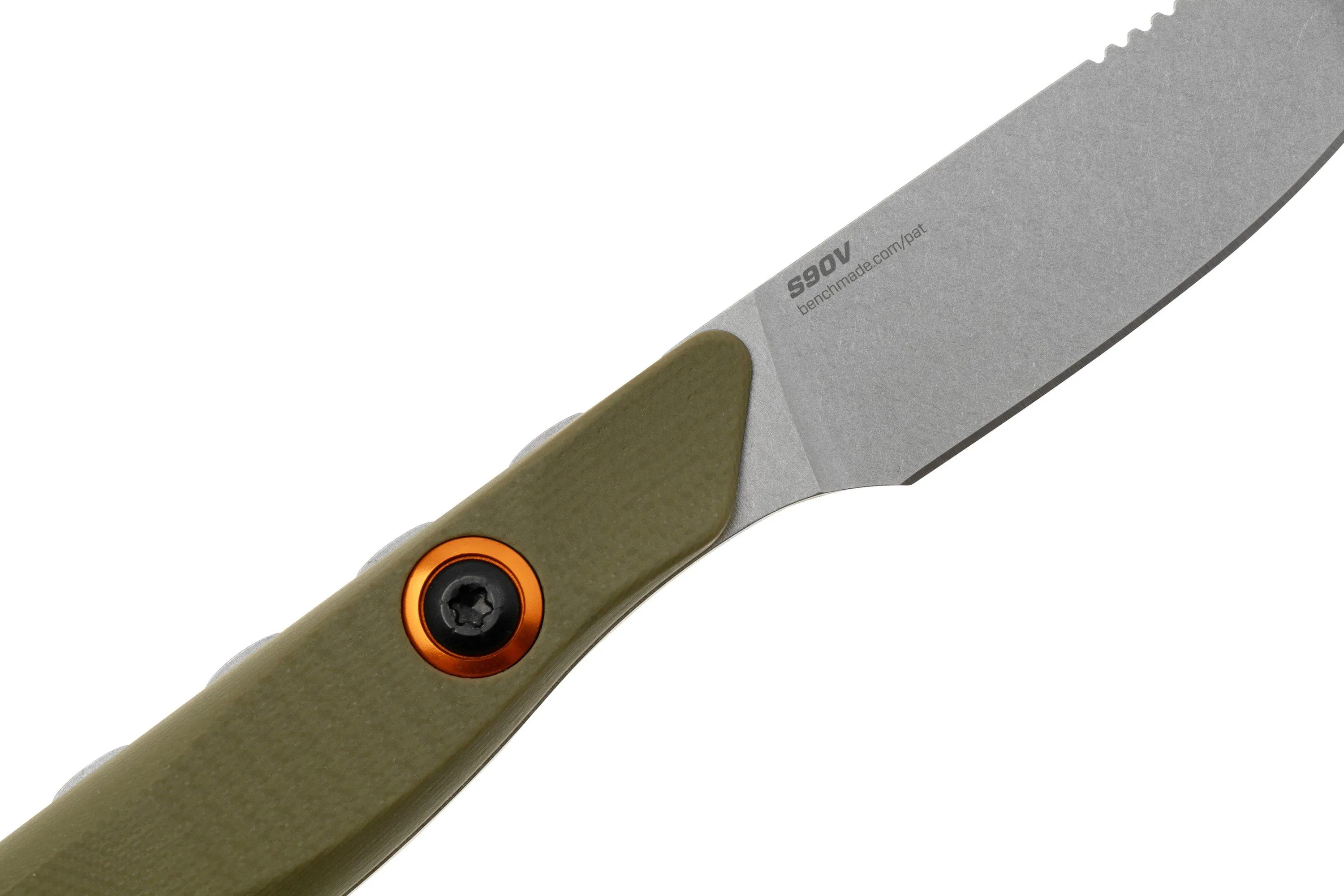 BENCHMADE FLYWAY 1570001, CPMS90V, OD GREEN G10, CUCHILLO DE CAZA