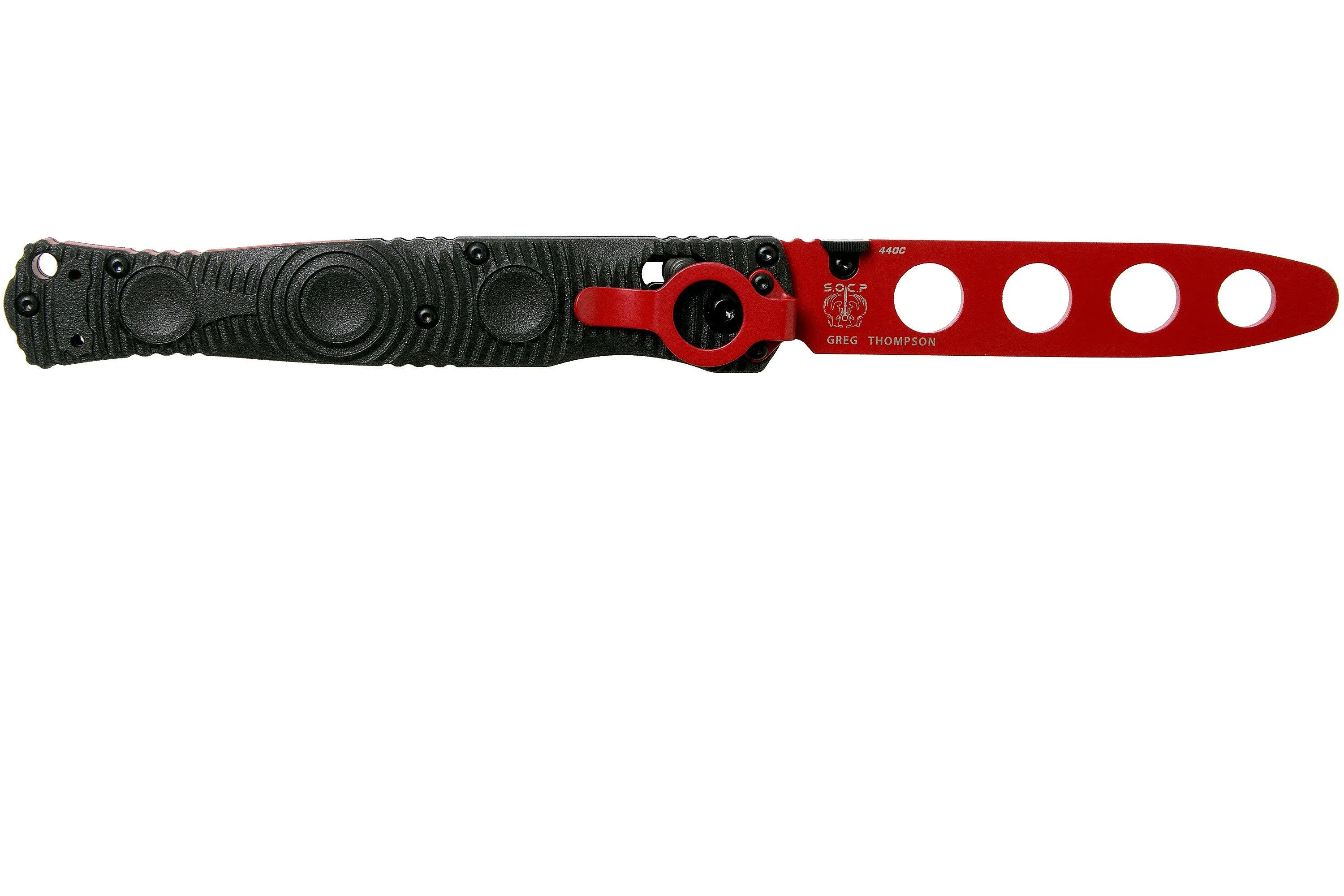 Benchmade SOCP 4.5 Trainer 391T cuchillo de entrenamiento, Greg Thompson design