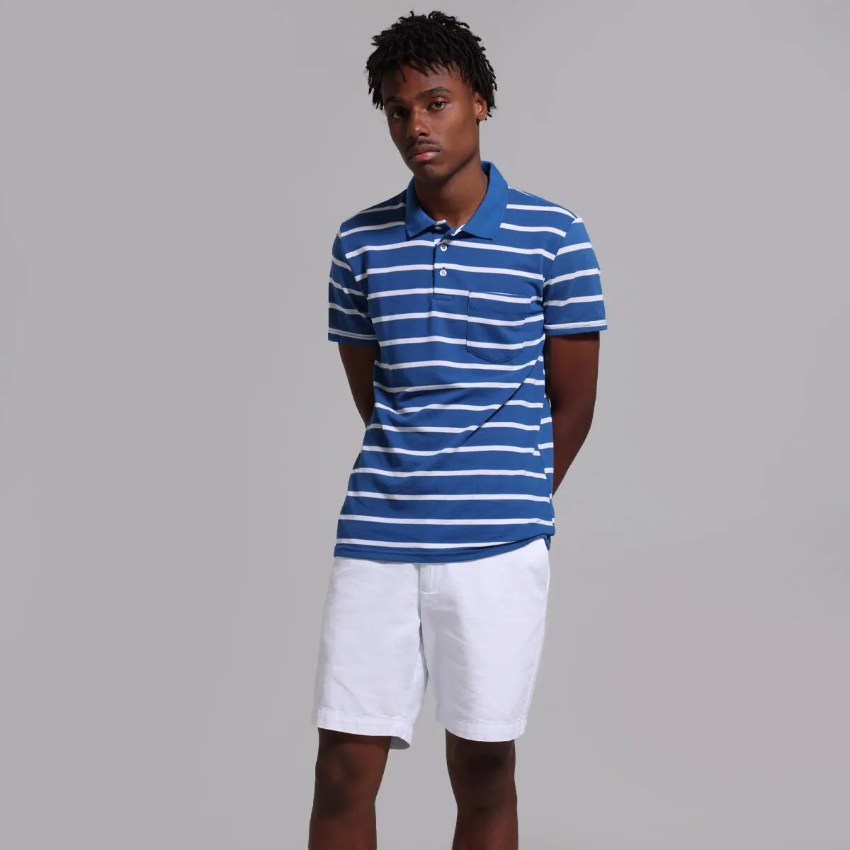 Bermuda Para Hombre En Lino Unicolor