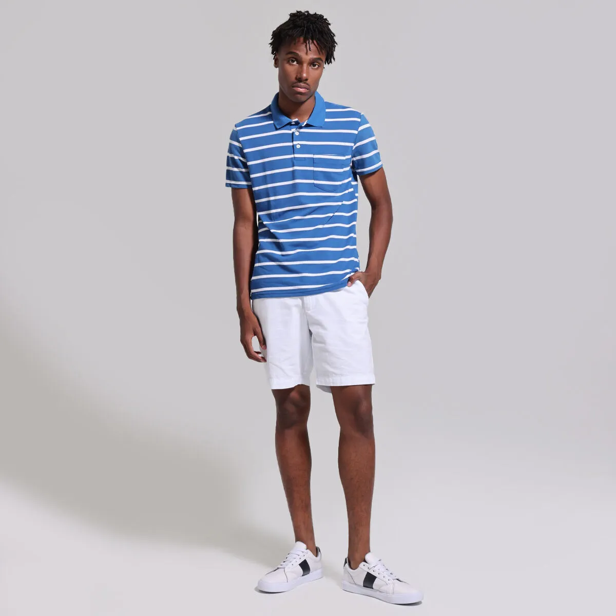 Bermuda Para Hombre En Lino Unicolor