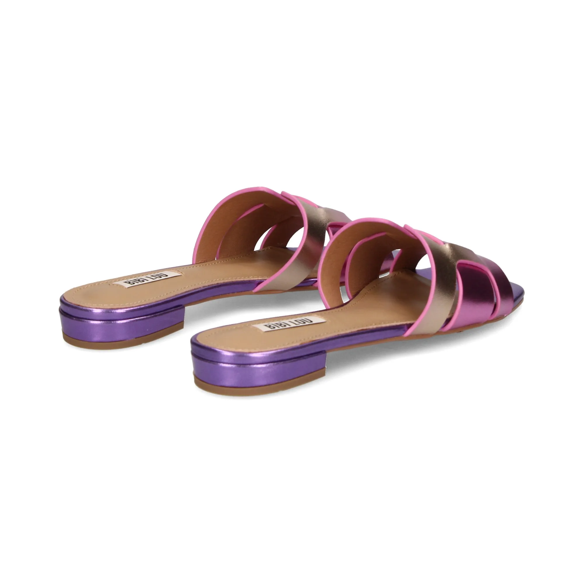 BIBI LOU Sandalias planas de Mujer MULTICOLOR
