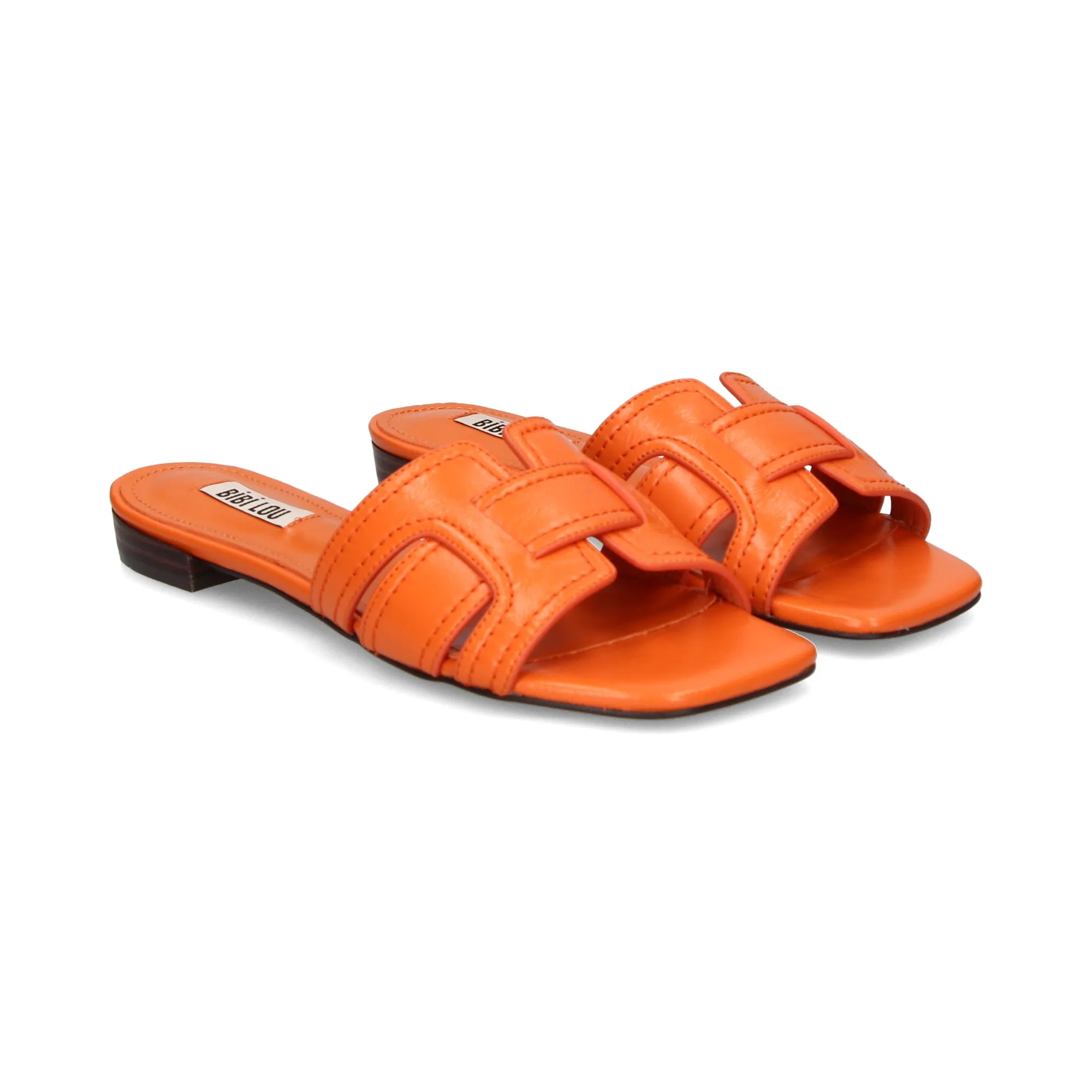 BIBI LOU Sandalias planas de Mujer NARANJA