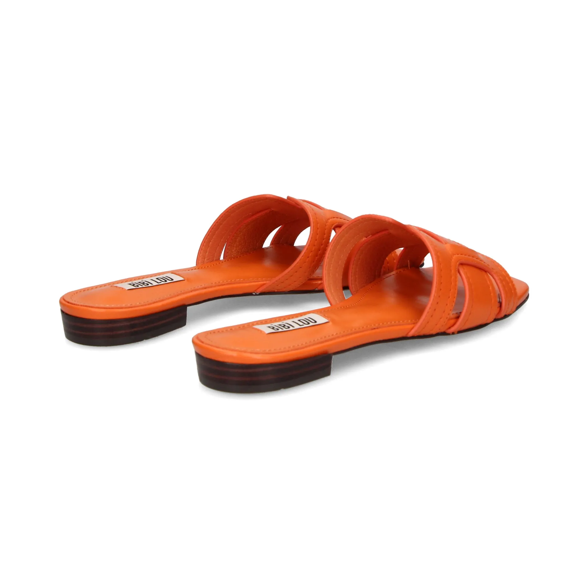 BIBI LOU Sandalias planas de Mujer NARANJA