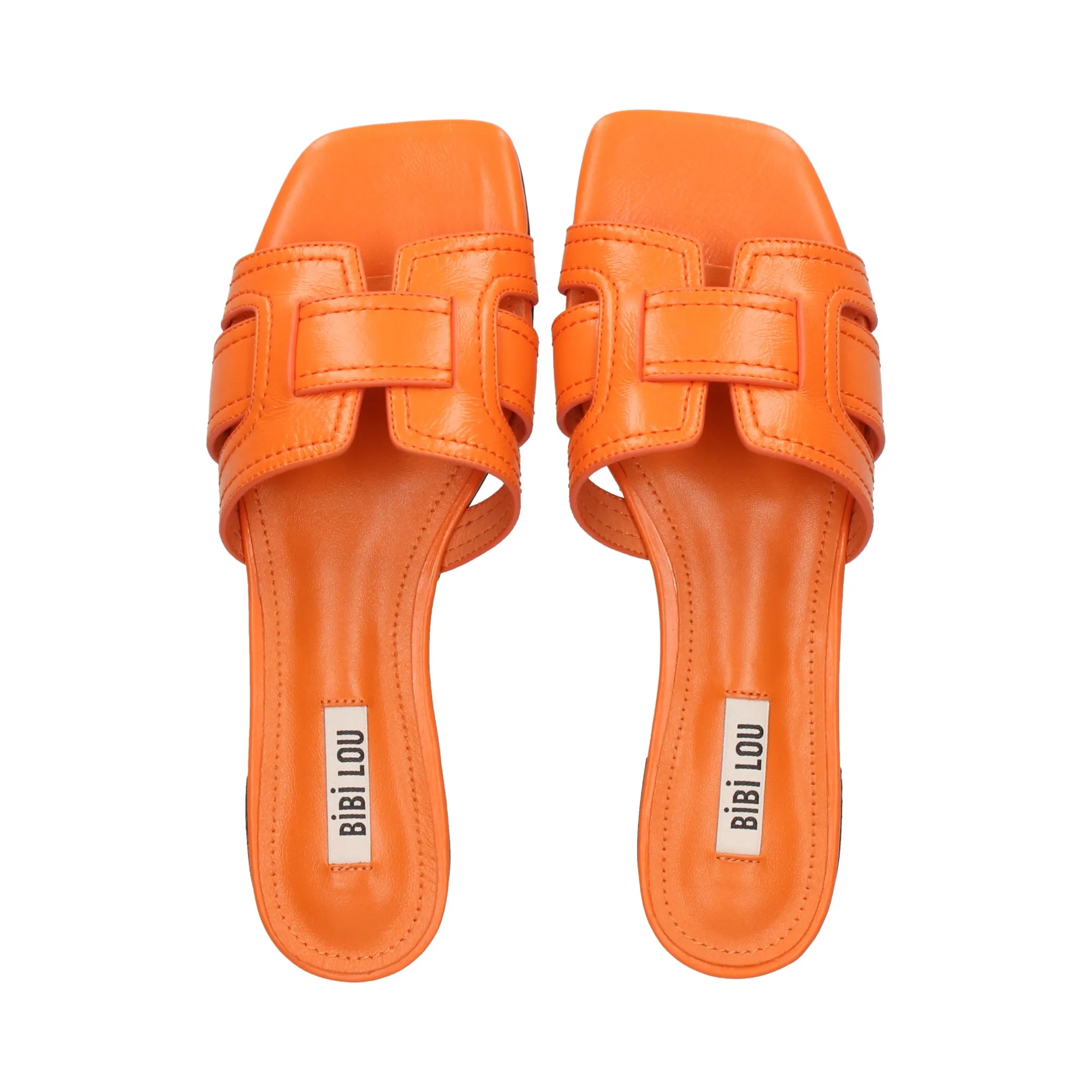 BIBI LOU Sandalias planas de Mujer NARANJA